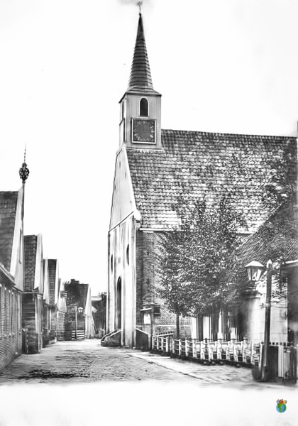 Driehuizen - Prentbriefkaart 6 Oude RK Kerkt
