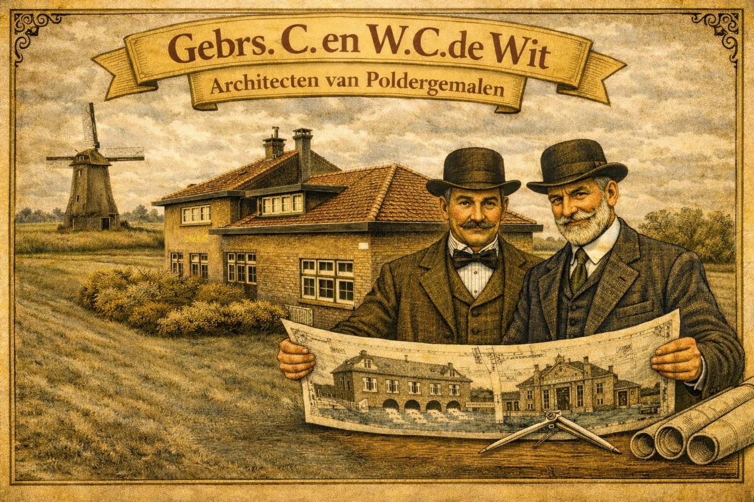 Gebr de Wit Architecten Poldergemalen